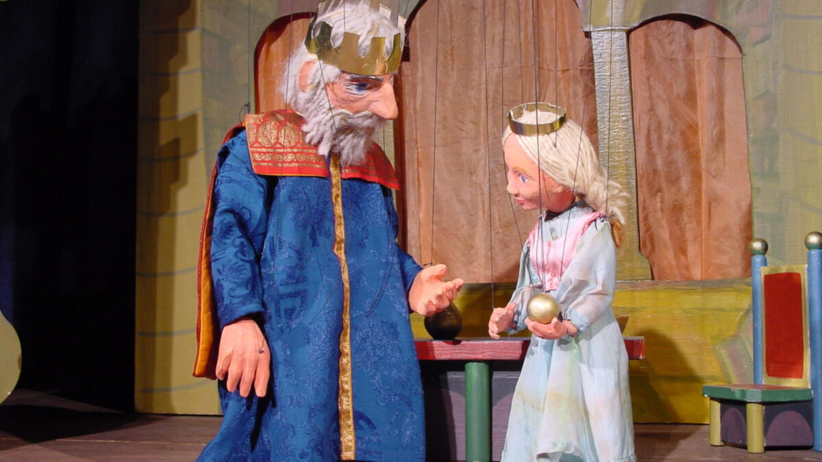 Der Froschkönig - im Schloß