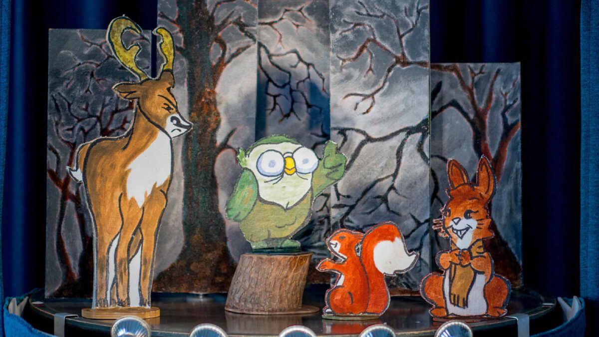 Spuren im Schnee — Eine Weihnachtsgeschichte von und mit Wilmi und Wolfgang Gerber