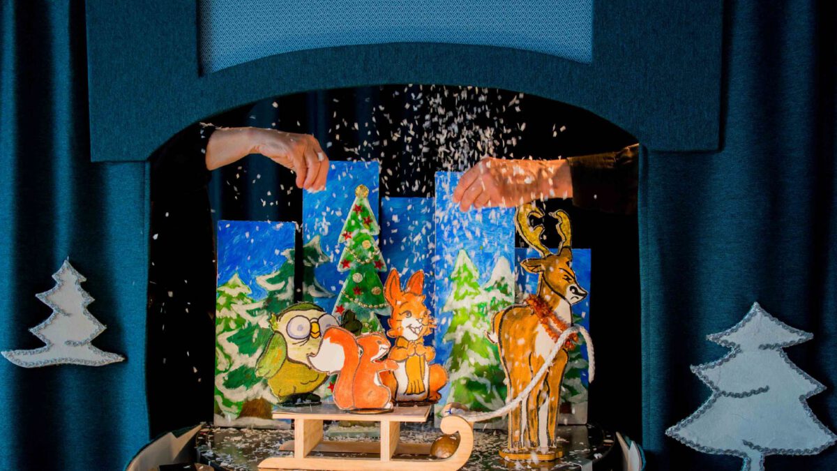 Spuren im Schnee — Eine Weihnachtsgeschichte von und mit Wilmi und Wolfgang Gerber