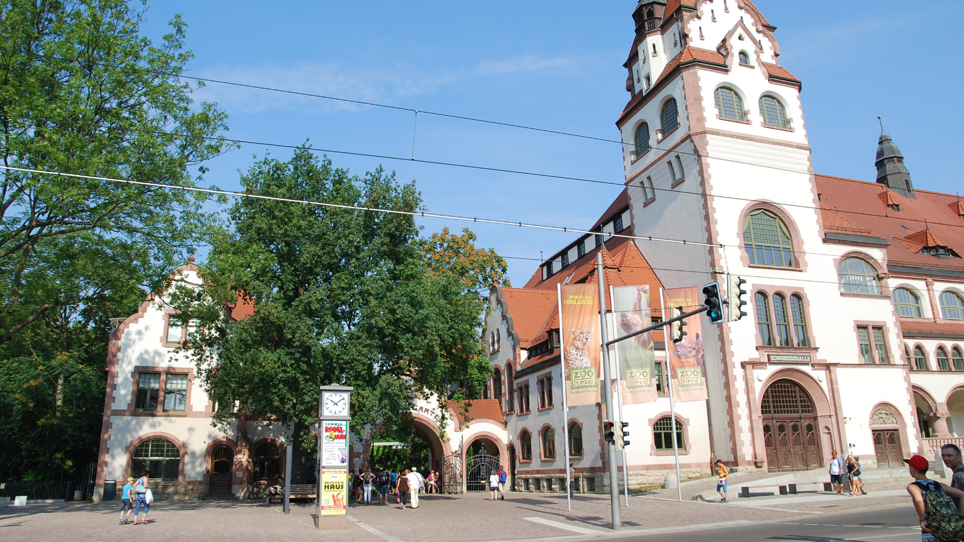 Zoo-Eingang Foto: Stadt Leipzig